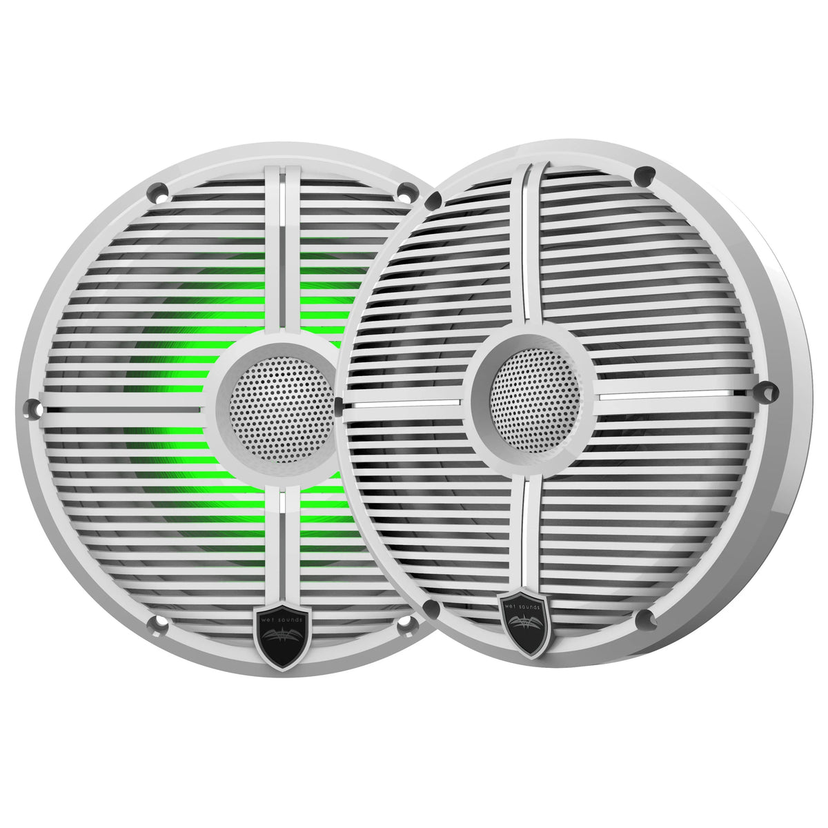 Marine Stereo with 6.5" RGB Marine Coaxial Speakers R353