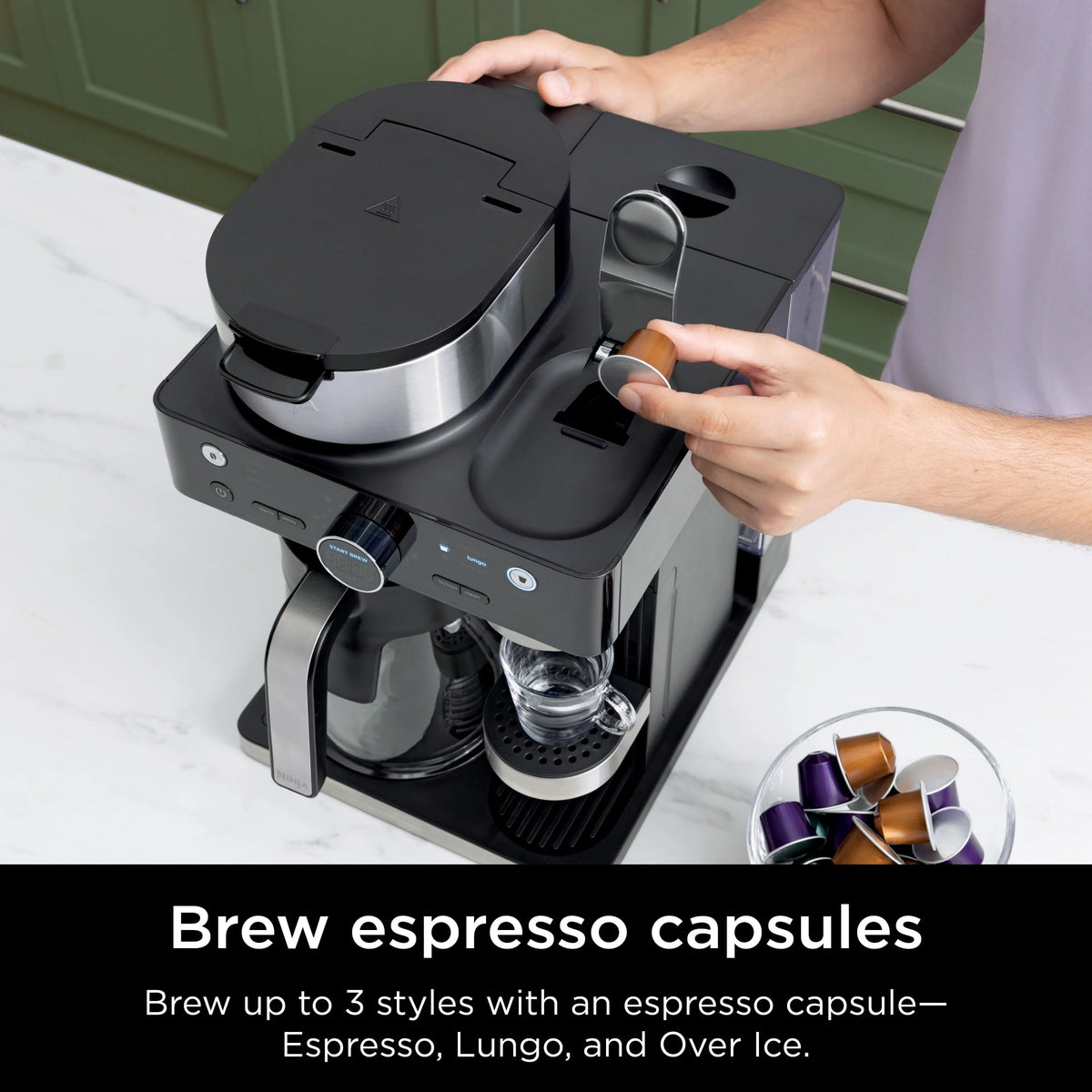 Single-Serve Espresso & Coffee Barista System B8467