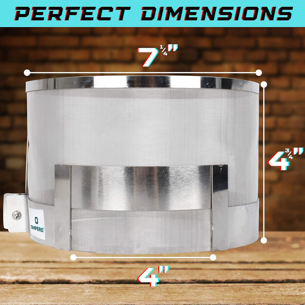 RF-Radiation Shield EMF Protection Stainless Steel 316 Faraday Cage Pack of 2 B597061