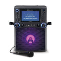 Black Bluetooth Karaoke System with Microphone J1463