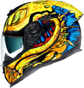 Helmet SX.100R Abisal Yellow / Blue - Size M D63431