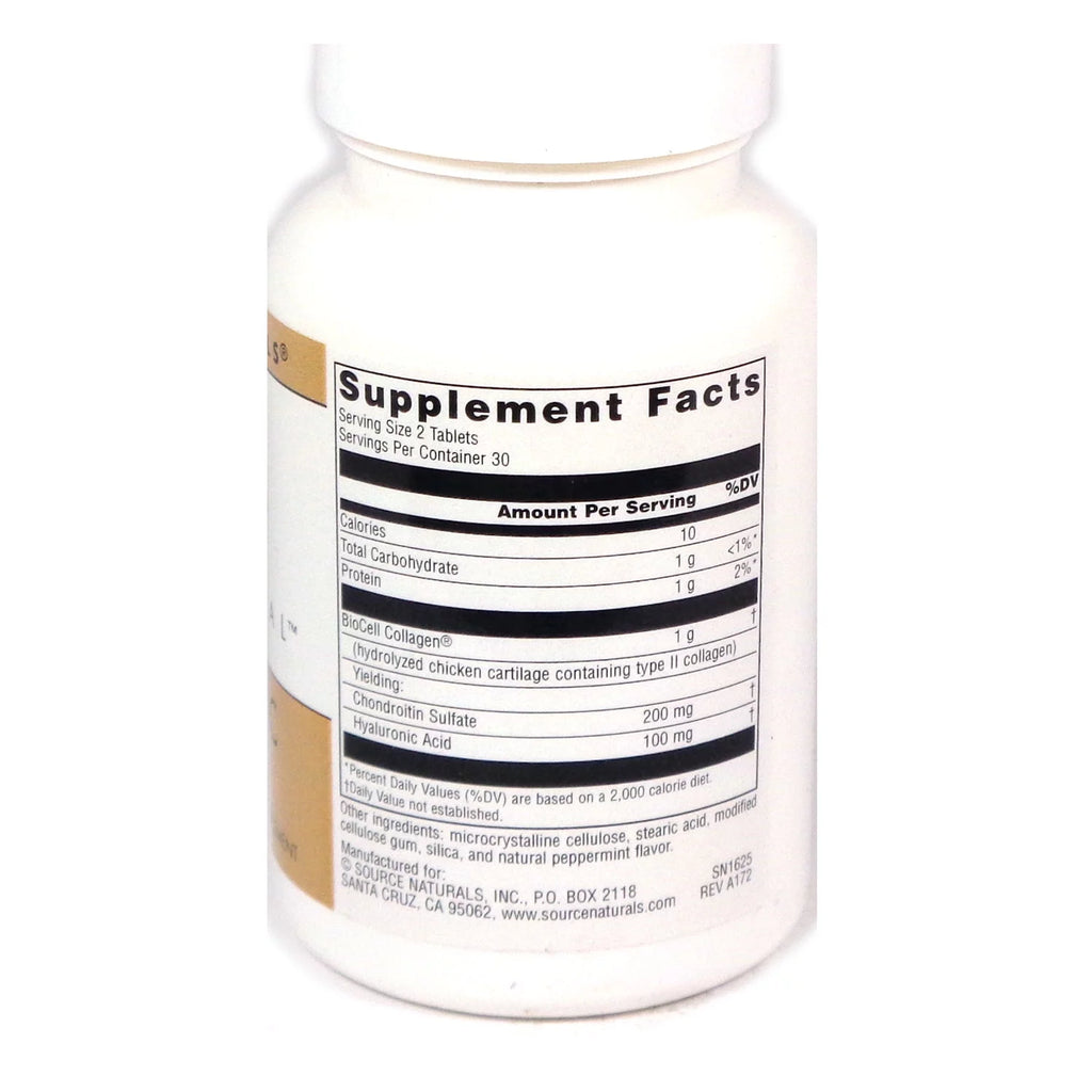 Hyaluronic Acid 60 Tablets B473