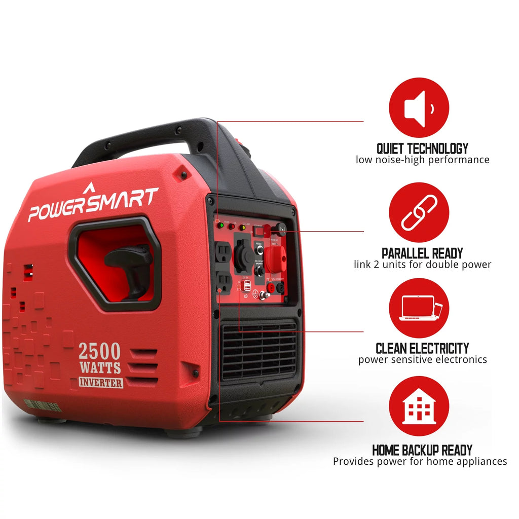2500W Portable Inverter Gas Generator G851