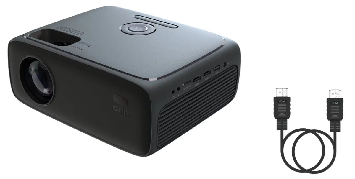 720P HD LCD Home Theater Projector with HDMI Cable, Black F689990