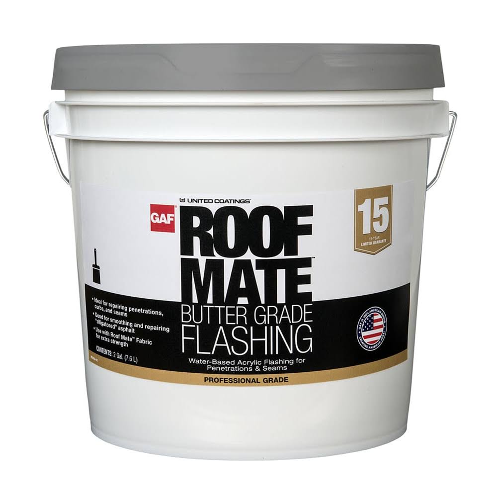 2 gal. Light Gray Acrylic Flashing Sealant G158265