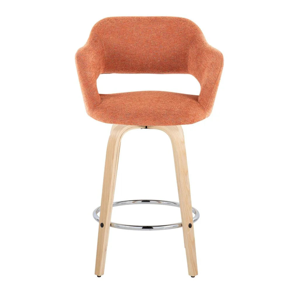 26" Fixed-Height Counter Stool Set of 2 F428