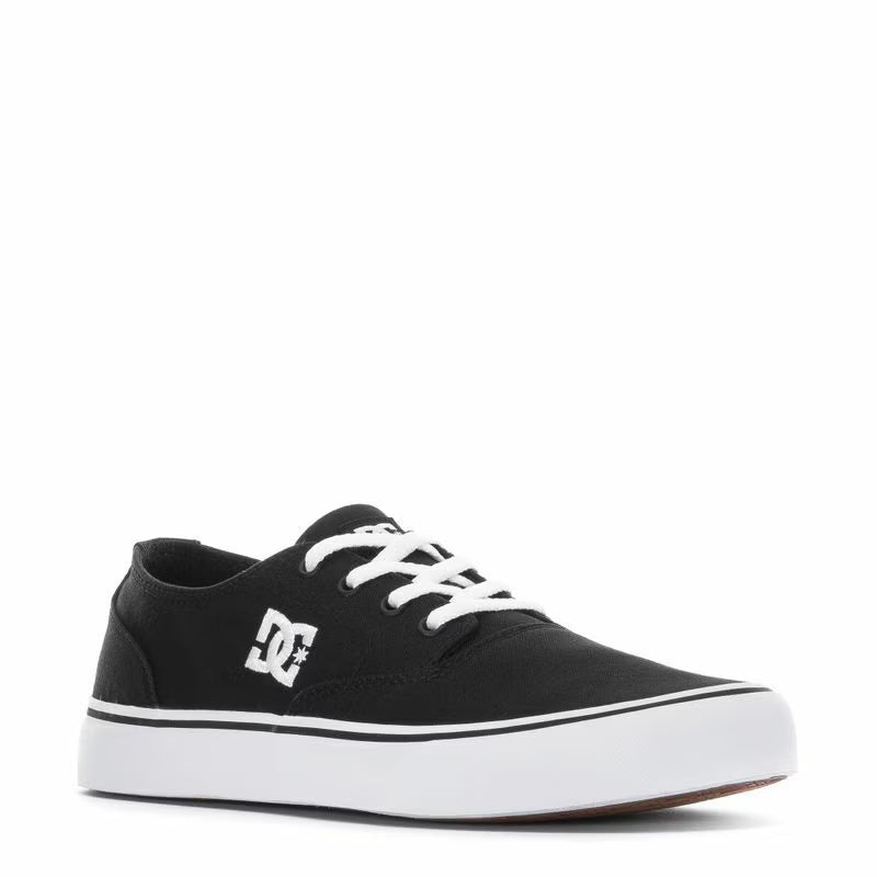Canvas Skate Trainers Shoes Black White Size 7 A779