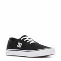 Canvas Skate Trainers Shoes Black White Size 7 A779