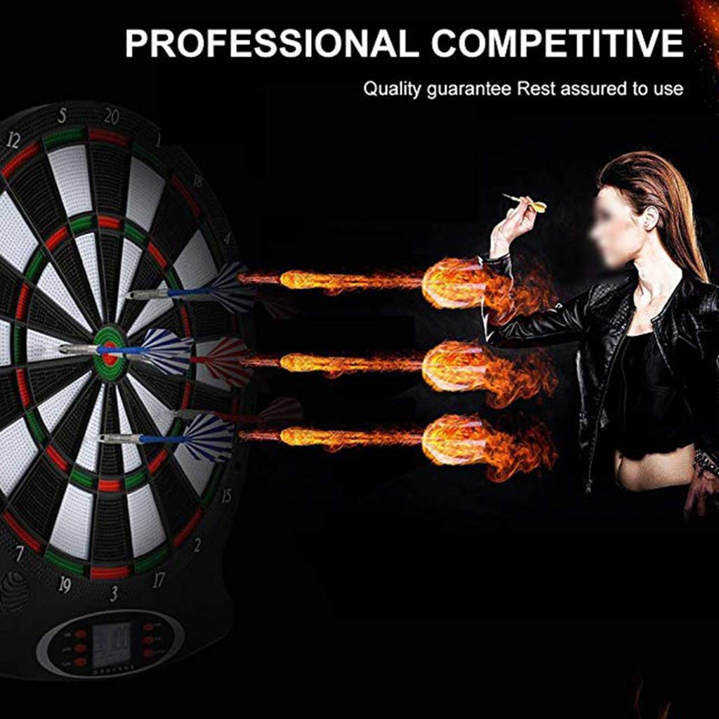 Electronic Darts Target with 6 Safety Darts Z65352