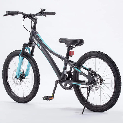20 In. Children's Bicycle, Black and Blue B56341