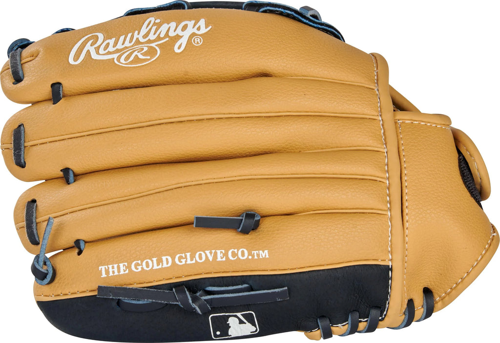 Youth Baseball Glove, Camel/Navy, 11.5 inch, Right Hand Throw U3853