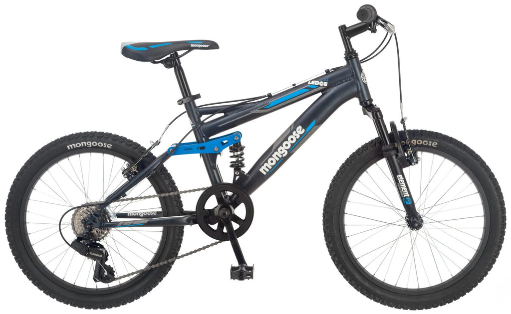 20-inch 7 Speed Black Mountain Bike O438296
