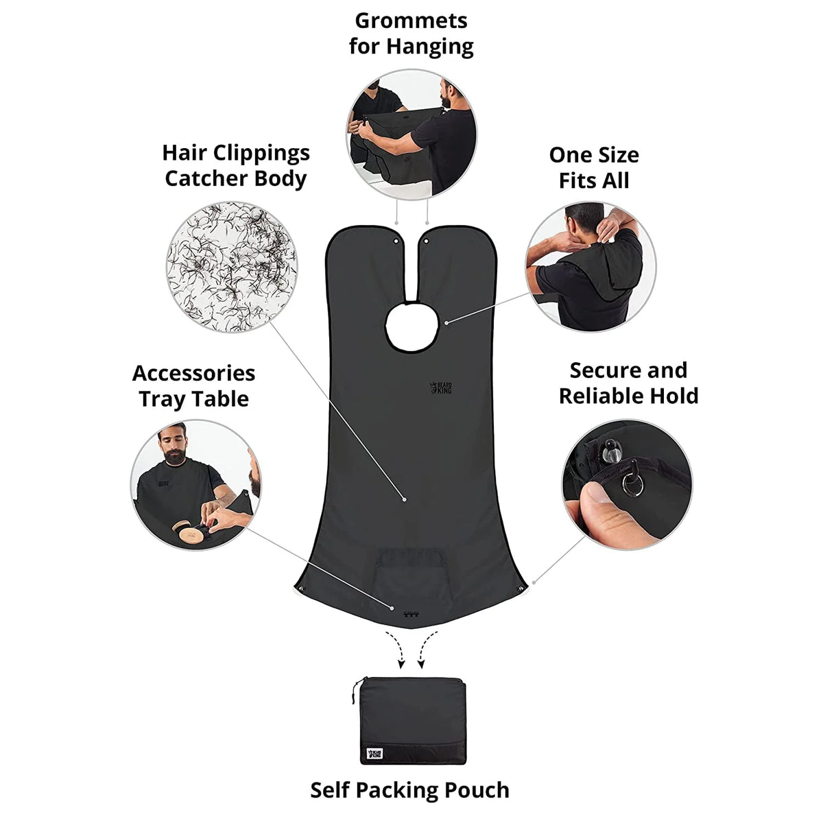 White Beard Bib G7590