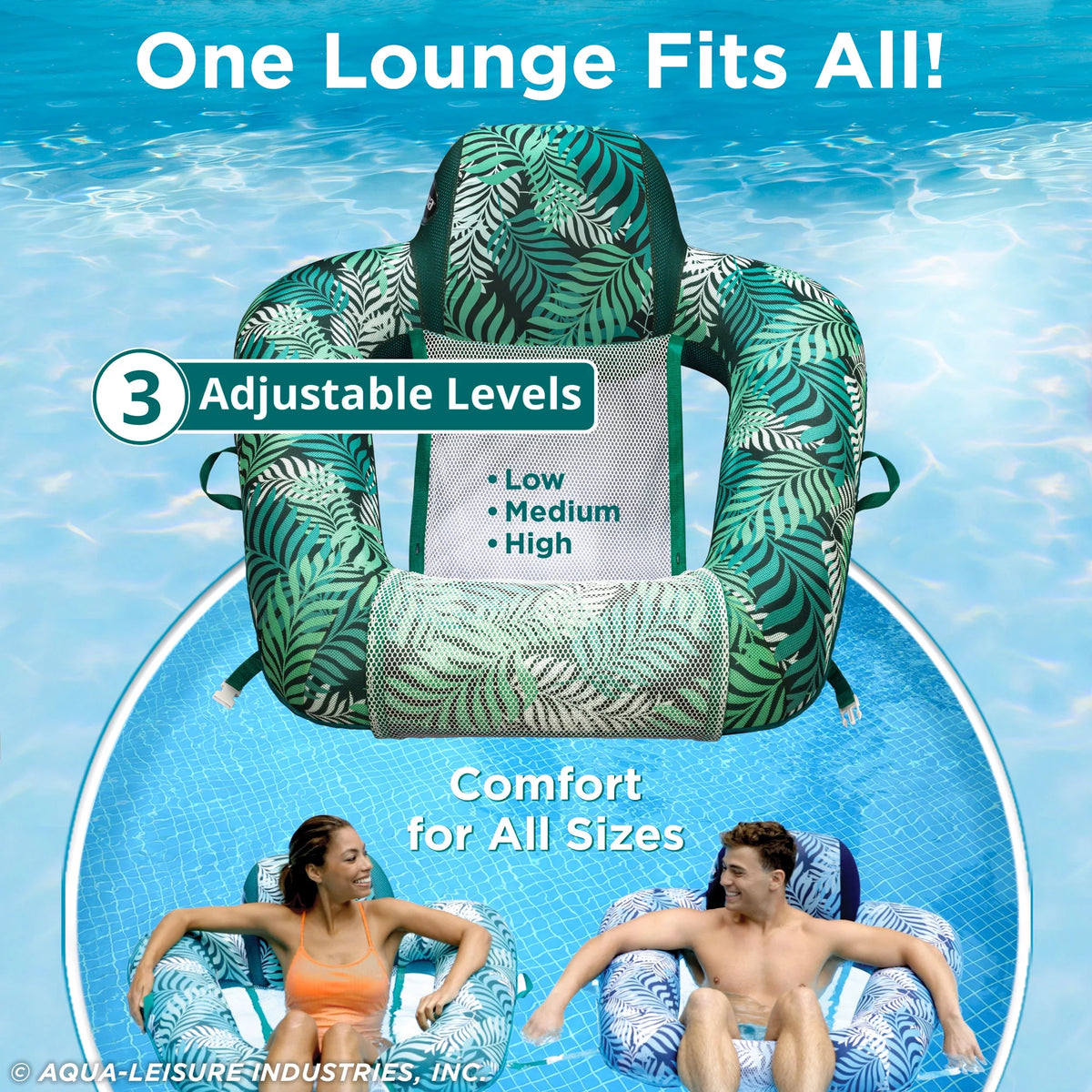 Inflatable Swimming Pool Chair Float L46997