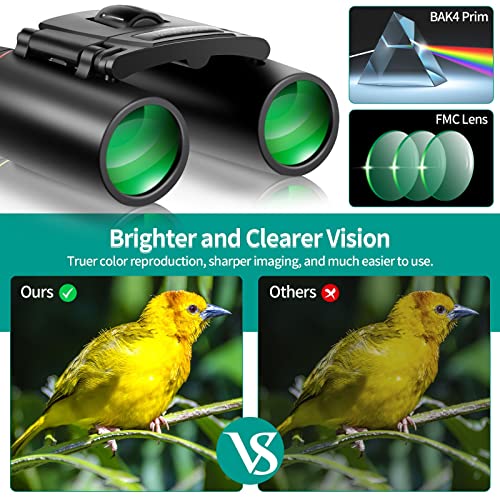 12X25 Small Compact Pocket Binoculars W6875
