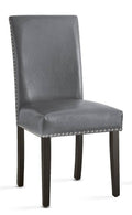 Gray Side Chair - Set of 2 W679