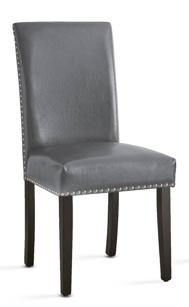 Gray Side Chair - Set of 2 W679