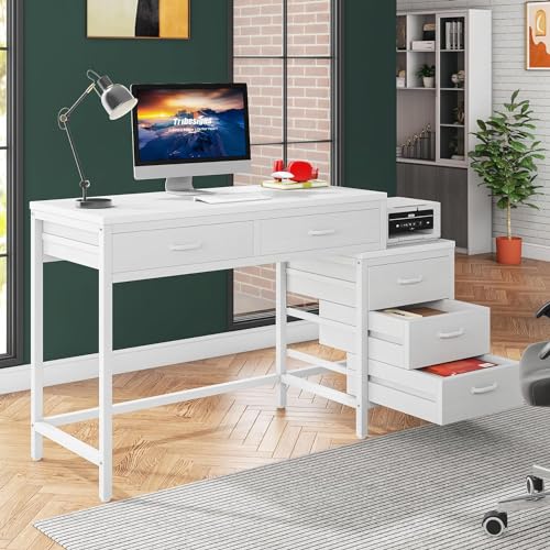Computer Desk with 5 Drawers F6296