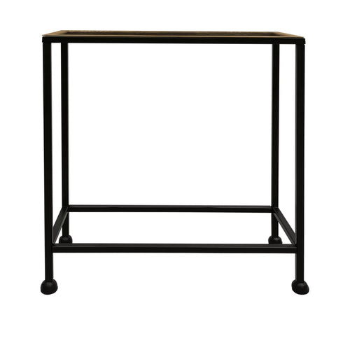 20 Inch Antique Bronze Side End Table M6664