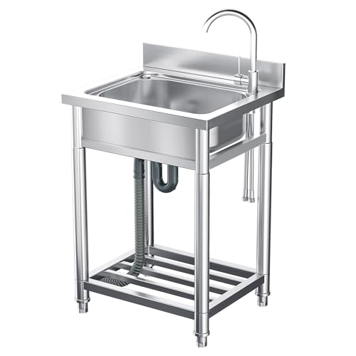 Stainless Steel Single Bowl Utility Sink N51932
