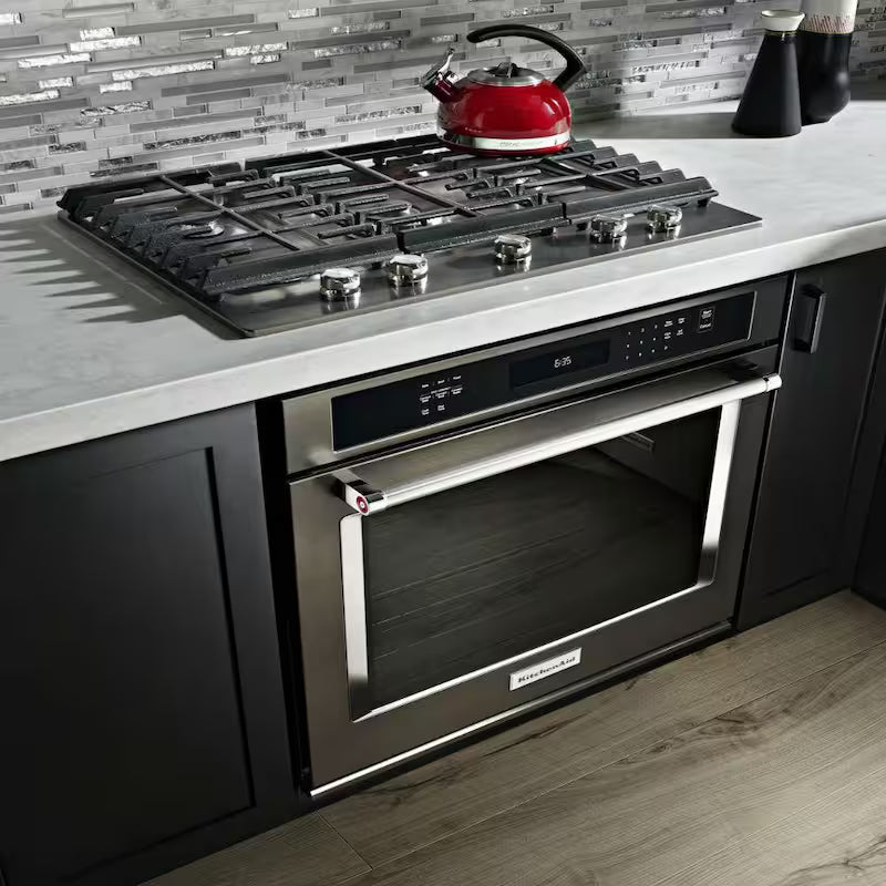 Black Stainless Single Electric Wall Oven A695985