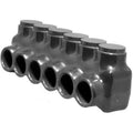 Black Insulated Multi-Cable Connector 6 Ports Q153703