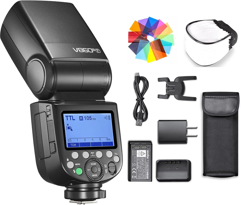 TTL 2.4G Wireless Flash Speedlite W9663