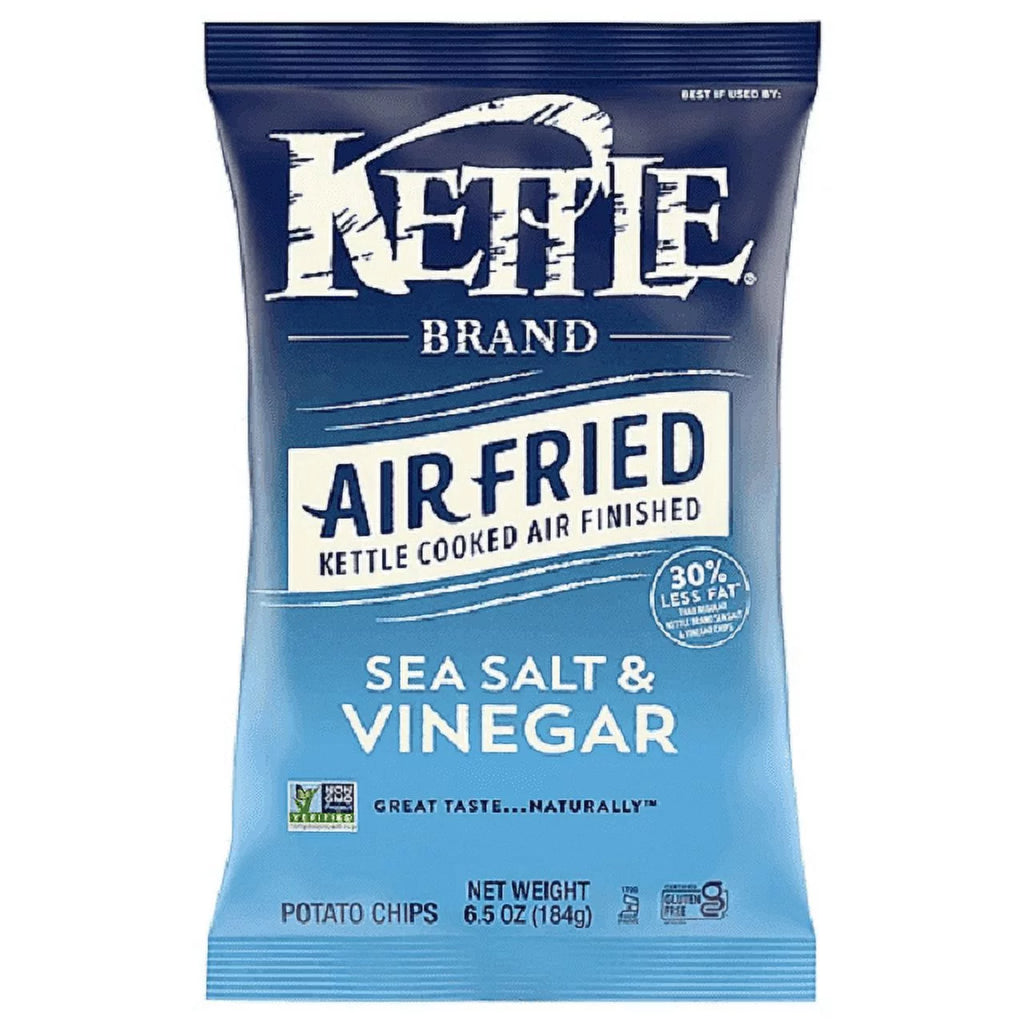 Air Fried Salt Sea & Vinegar Kettle Chips 3-Pack 6.5 oz T65723