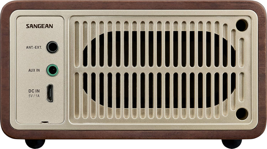 Wood Cabinet Mini Bluetooth Speaker with FM Tuner T836255