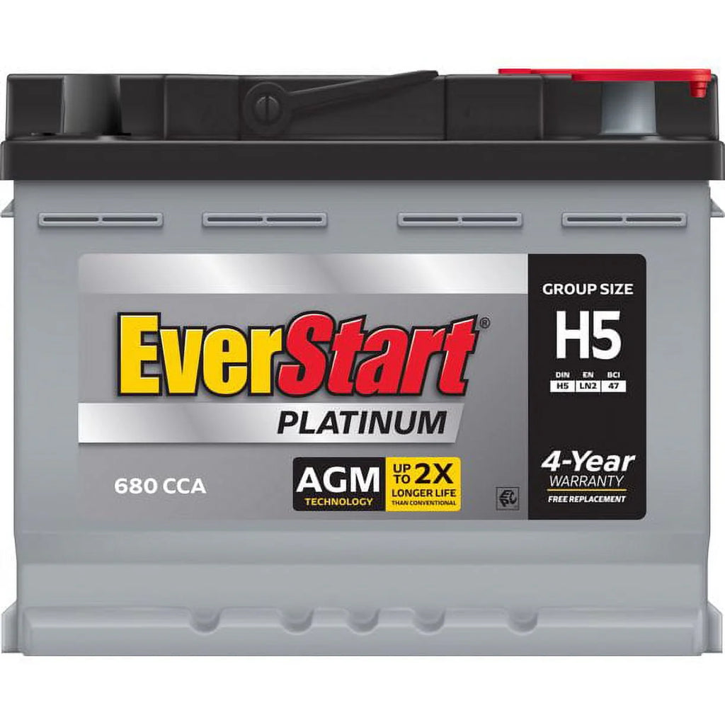 AGM Battery Group Size H5 12 Volts 640 CCA B132857