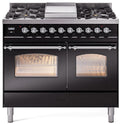 Black Dual Fuel Natural Gas Range P617005