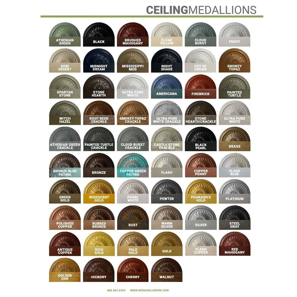 Bronze Ceiling Medallion Q373