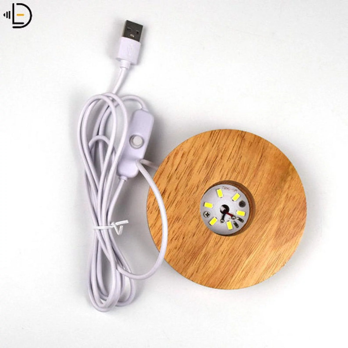 3D Engraved Crystal Decor K709
