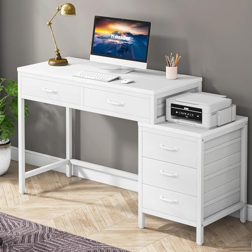 Computer Desk with 5 Drawers F6296