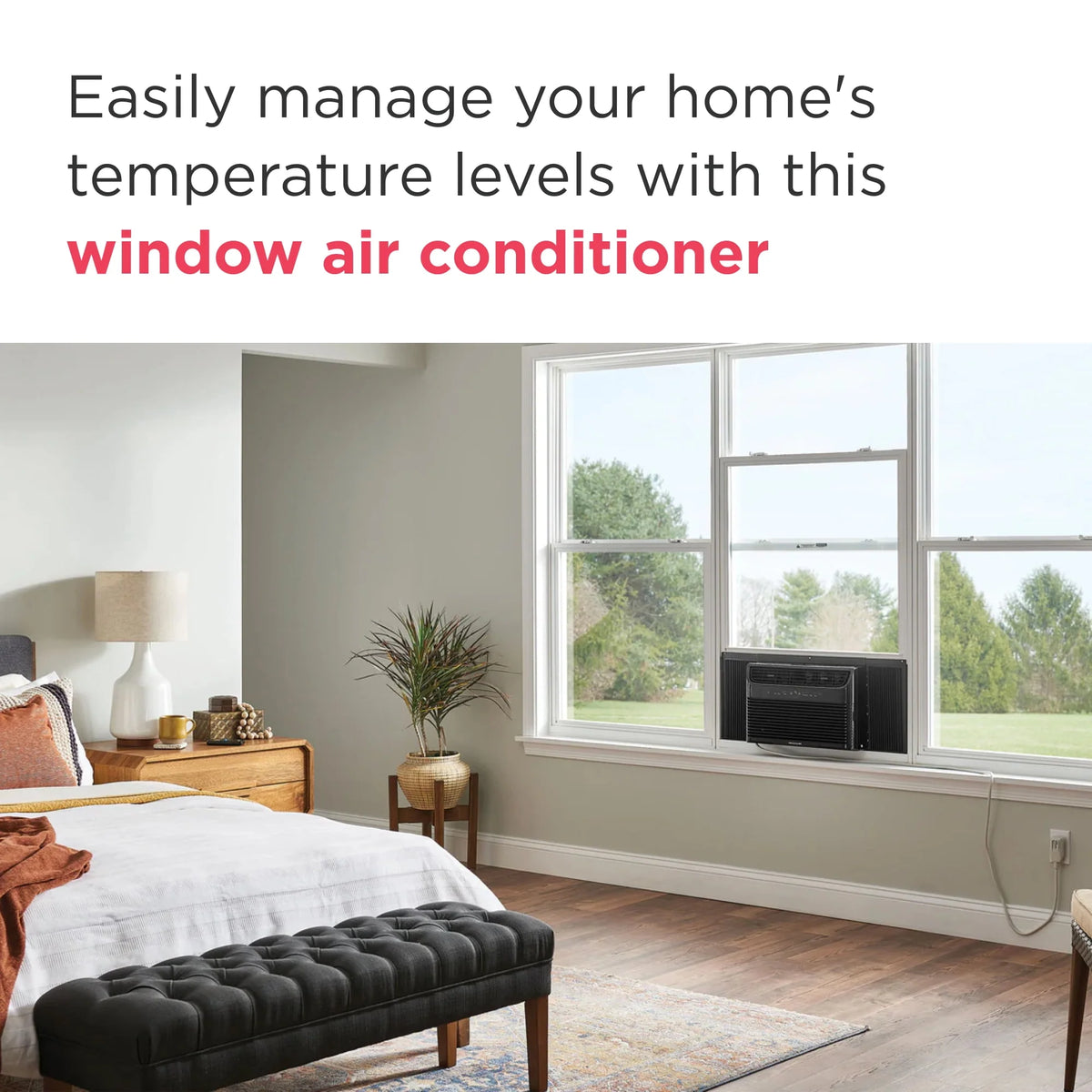 8,000 BTU Window Air Conditioner with Remote R825831