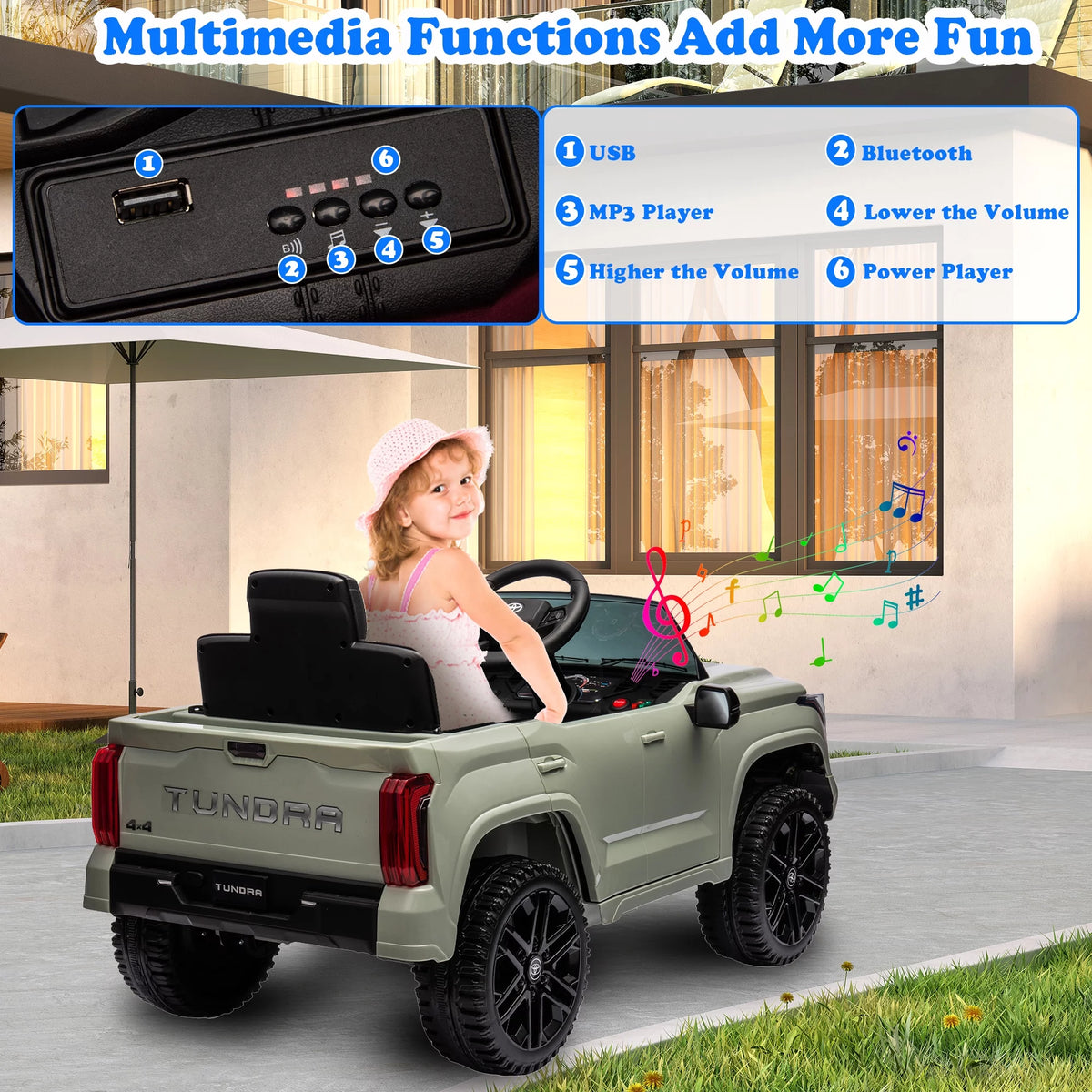 12V Ride On Car with Remote Control V694113