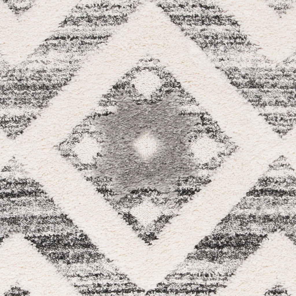 Polypropylene Gray Rug B6801