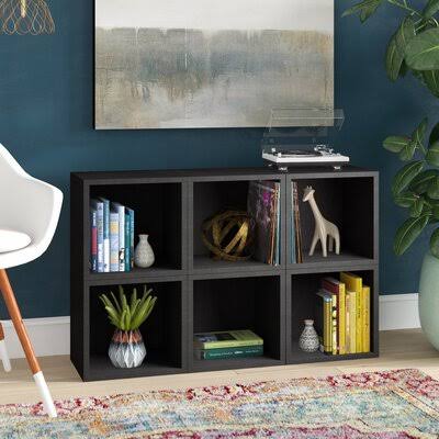 Black Cube Bookcase A714