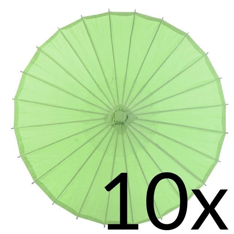10 Pack 32" Paper Parasol Umbrellas H822