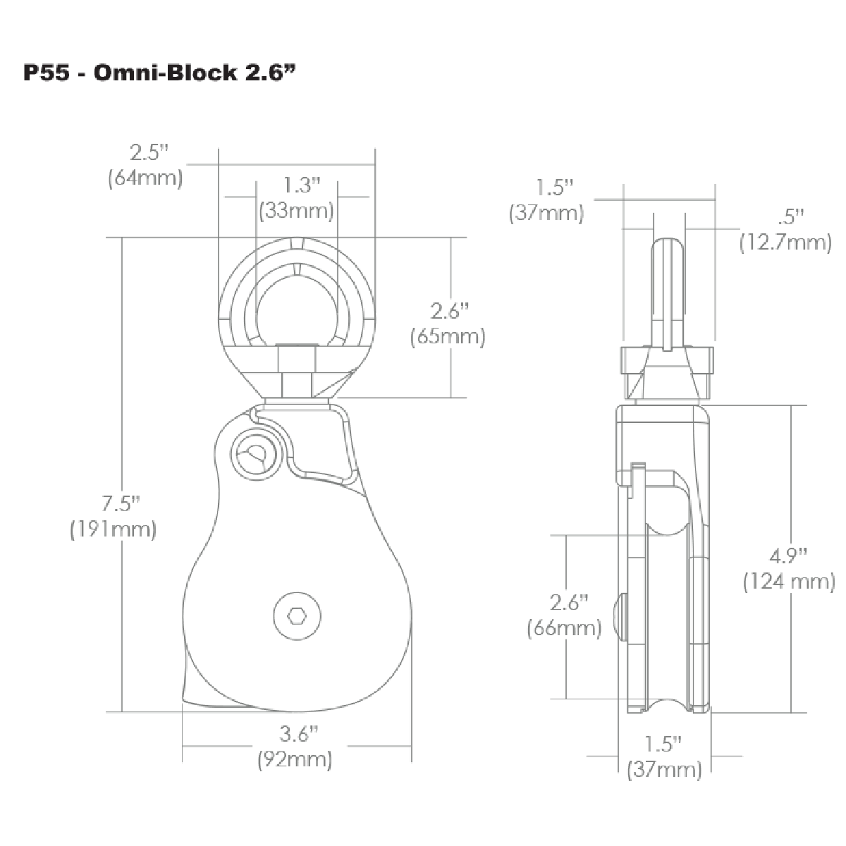 Swivel Pulley X66859