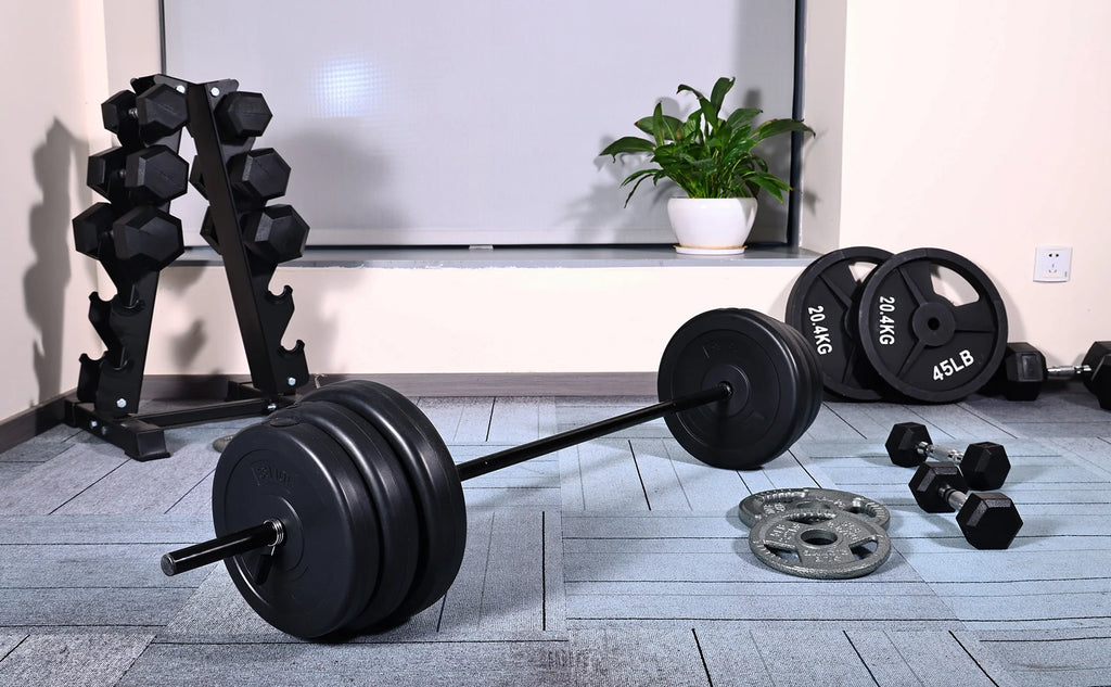 Vinyl Standard Weight Set Black 100 lbs M37990