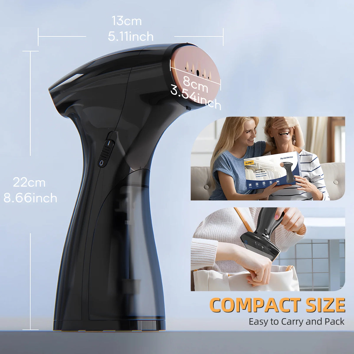 Portable 800W Handheld Garment Steamer S990
