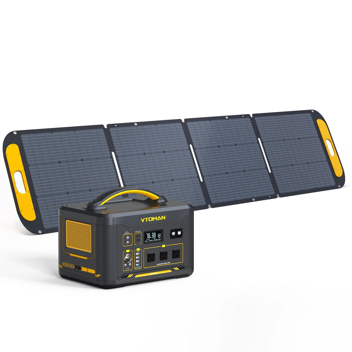 1000W Portable Power Station with 220W Solar Panels T689193