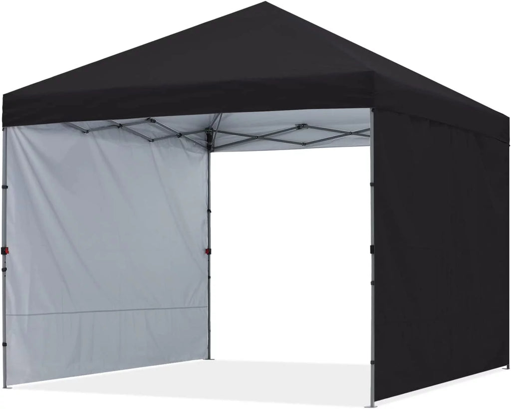 10 ft x 10 ft White Pop up Canopy Tent N7125