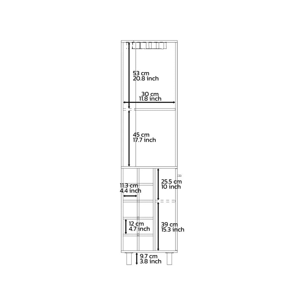 Corner Bar Cabinet F347222