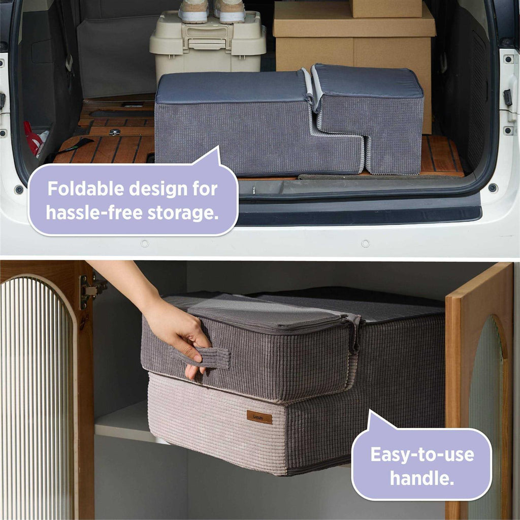 Folding Pet Stairs with Certified Foam S456