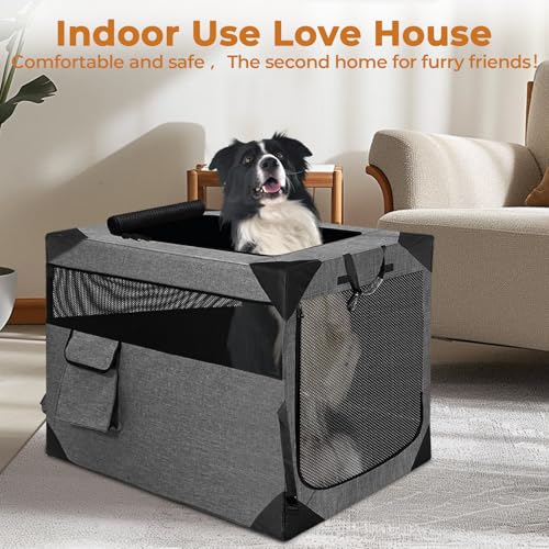 Collapsible Soft Travel Dog Crate J67134